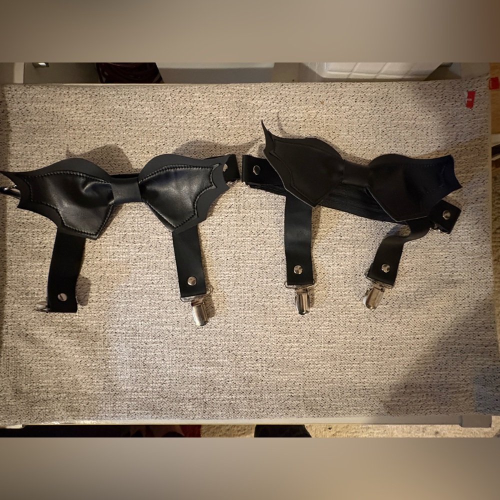 Bat garters plus size